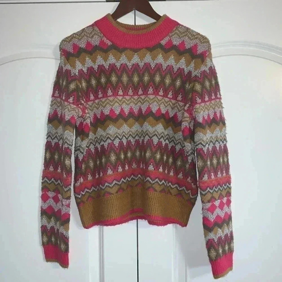 Marc New York Multi Color Metallic Sweater - Picture 2 of 4